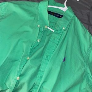Green Ralph Lauren size M button up